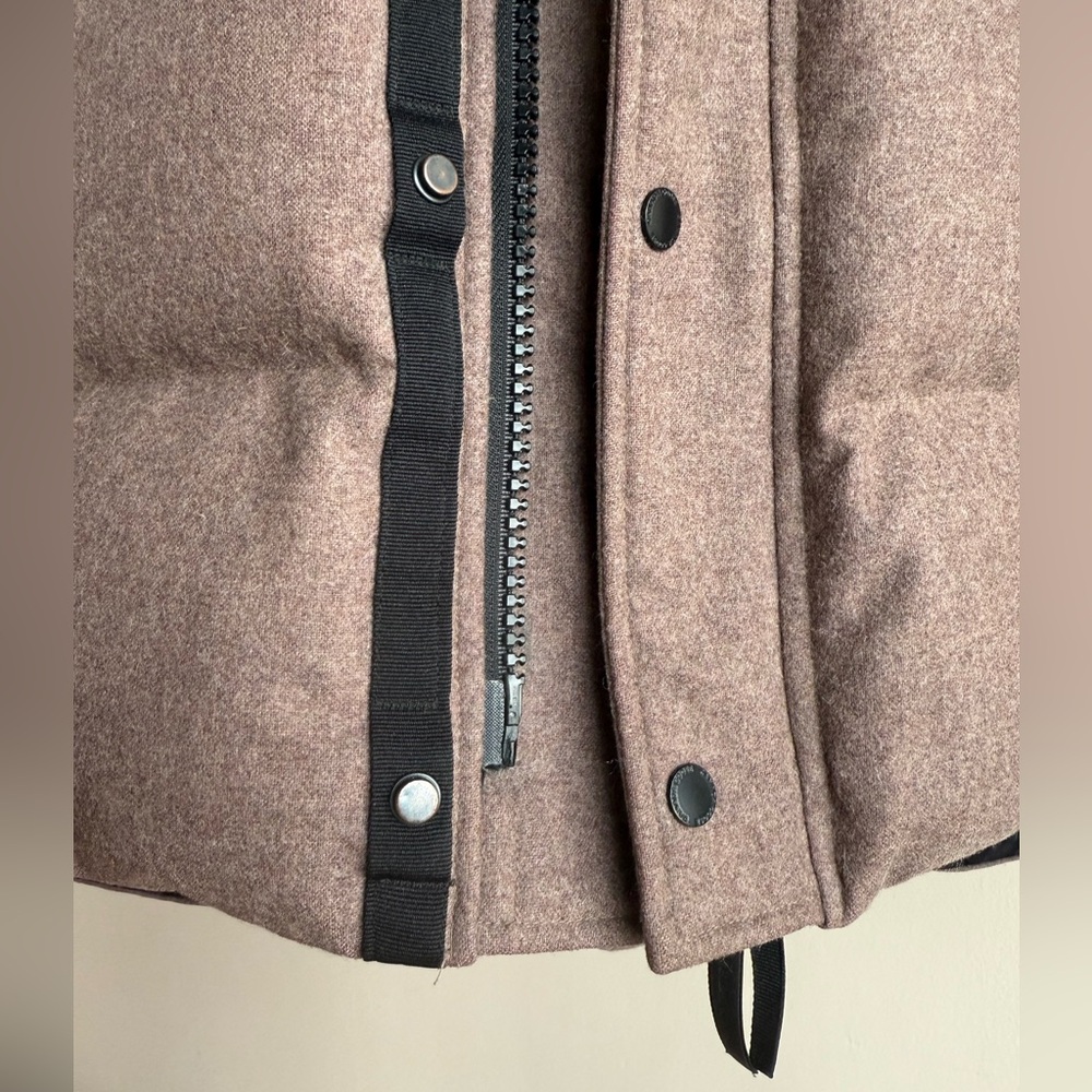 NWOT Canada Goose MacMillan Parka Wool Coat in Quicksand Melange Men's Sz L RARE - Picture 9 of 16